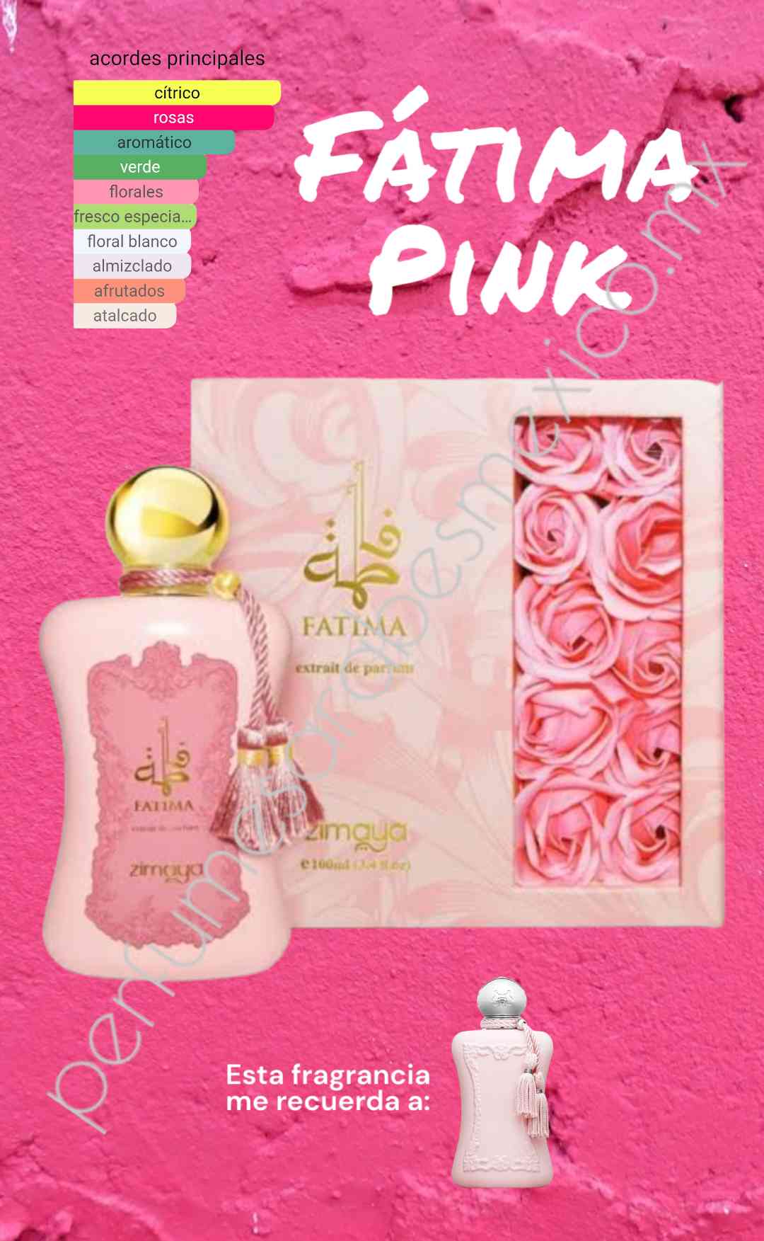 Zimaya - Fatima pink - edp 100 ML