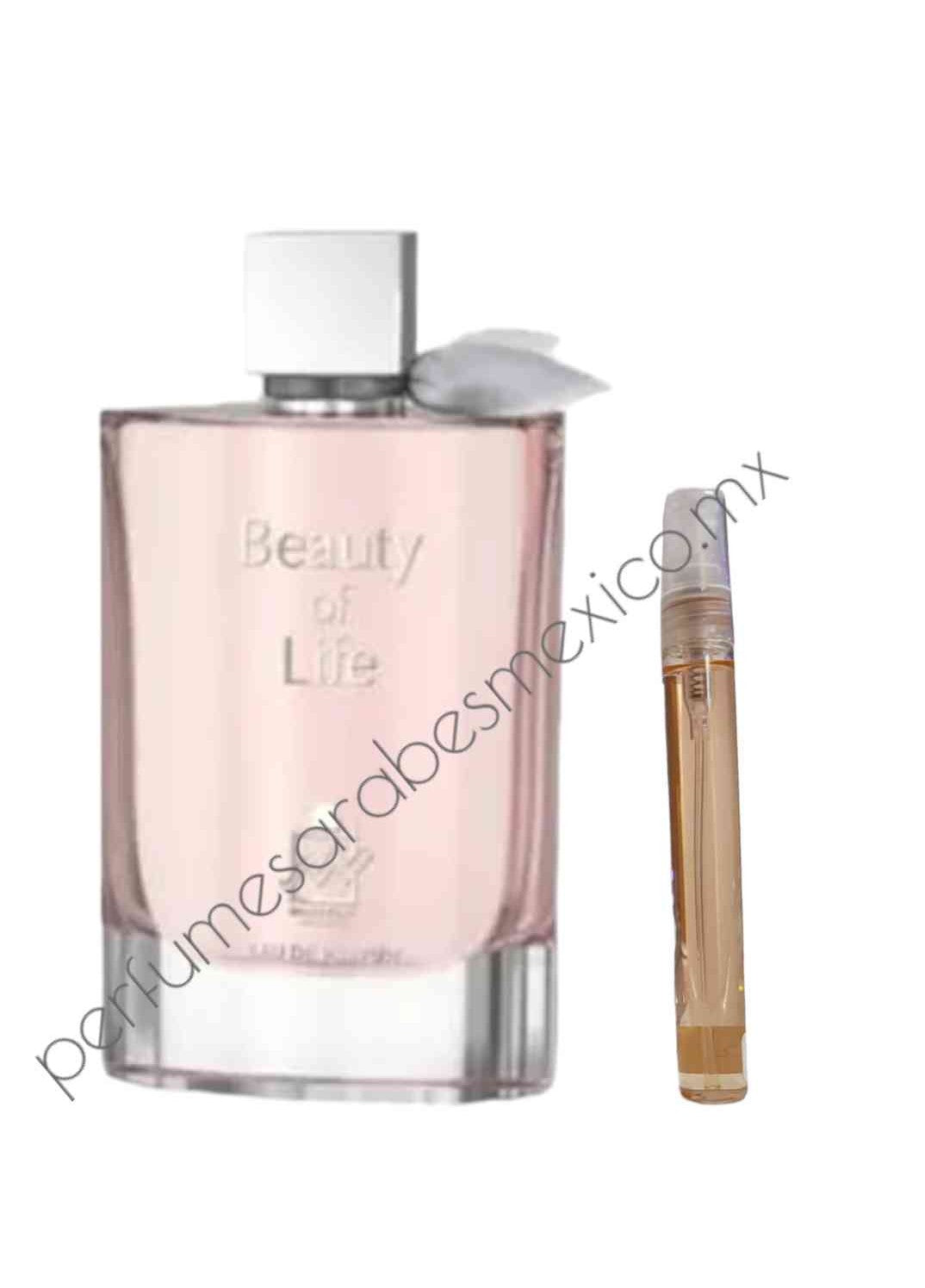 1 Muestra Beauty of Life 10ml