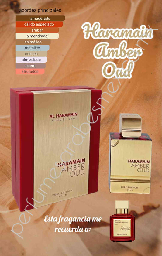 Amber Oud RUBY Edition by Al Haramain