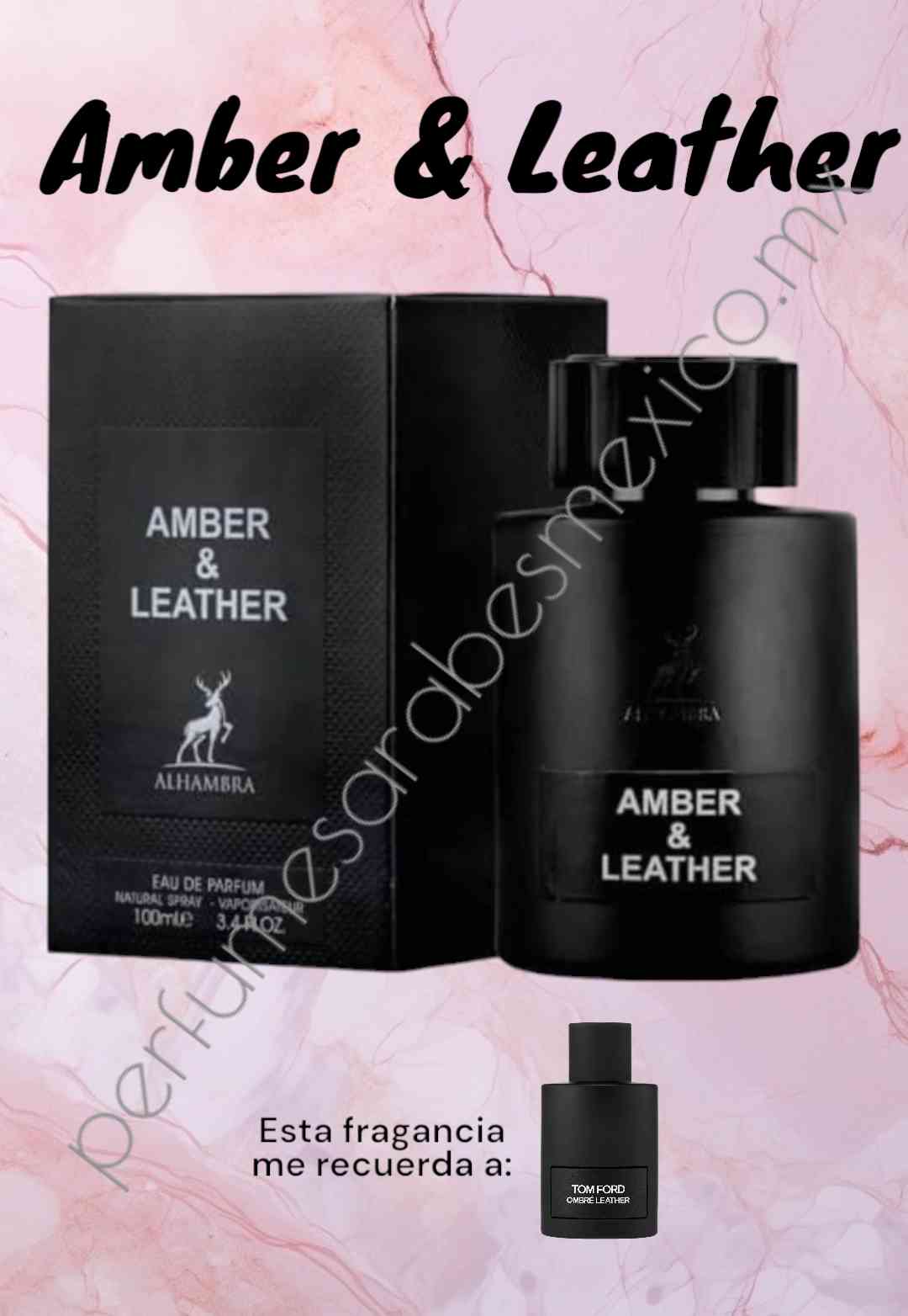 Amber & Leather de Maison Alhambra
