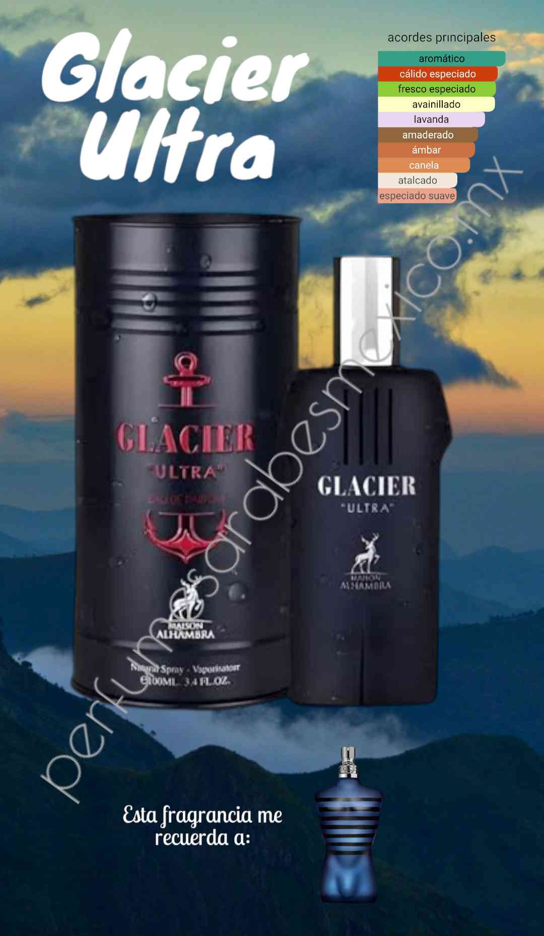 Glacier Ultra de Maison Alhambra 100 ml