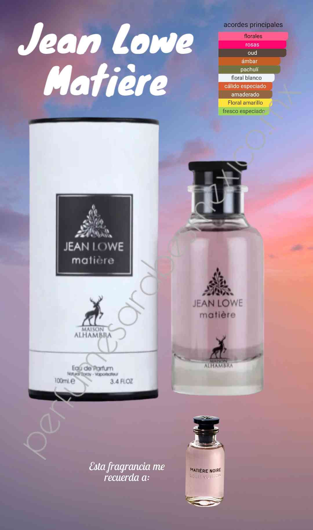 Jean Lowe Matière de Maison Alhambra 100 ml