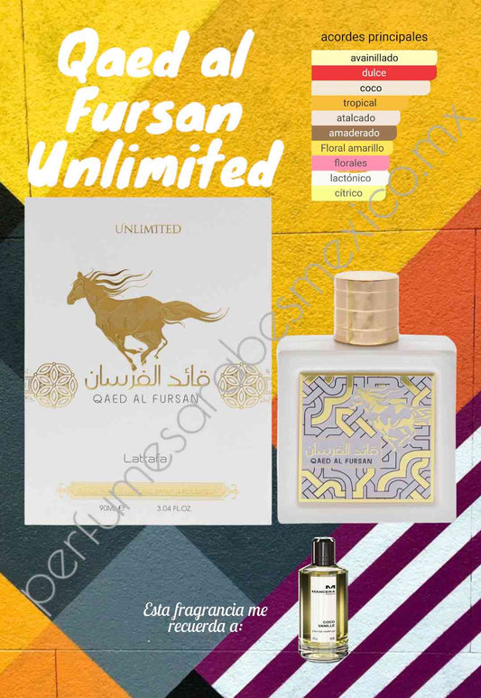 Qaed al Fursan Unlimited de Lattafa 90 ML