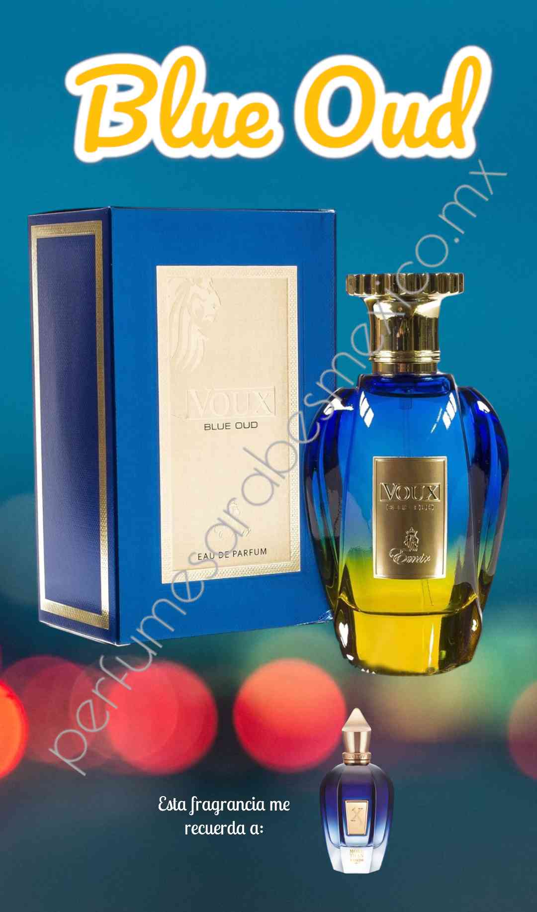 Voux BLUE OUD de Emir 100 mL