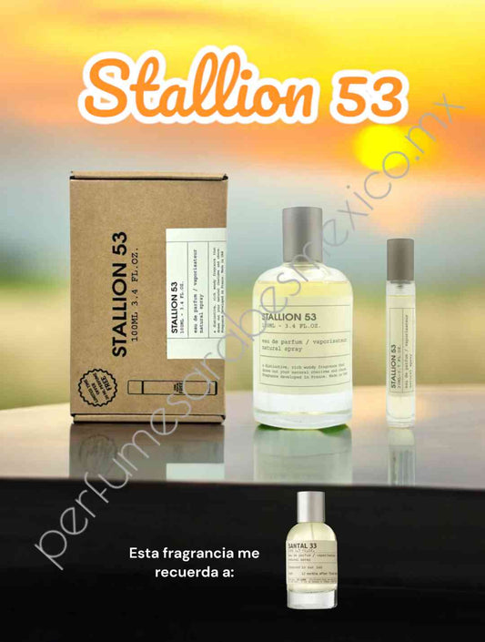 STALLION 53 de Emper 100 mL + un perfume de bolsillo 20 ML