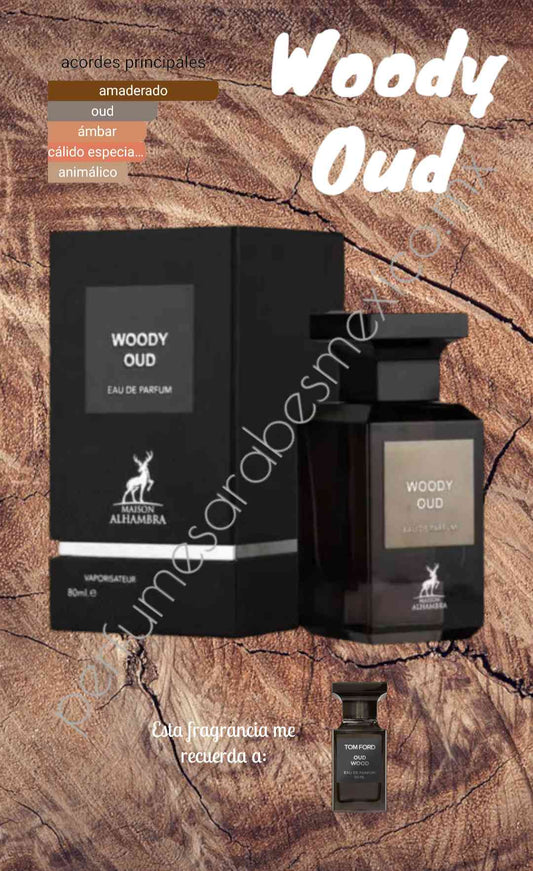 Woody Oud de Maison Alhambra 80 ml