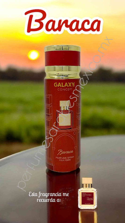 Baraca de Galaxy concept 200ml Perfume en aerosol