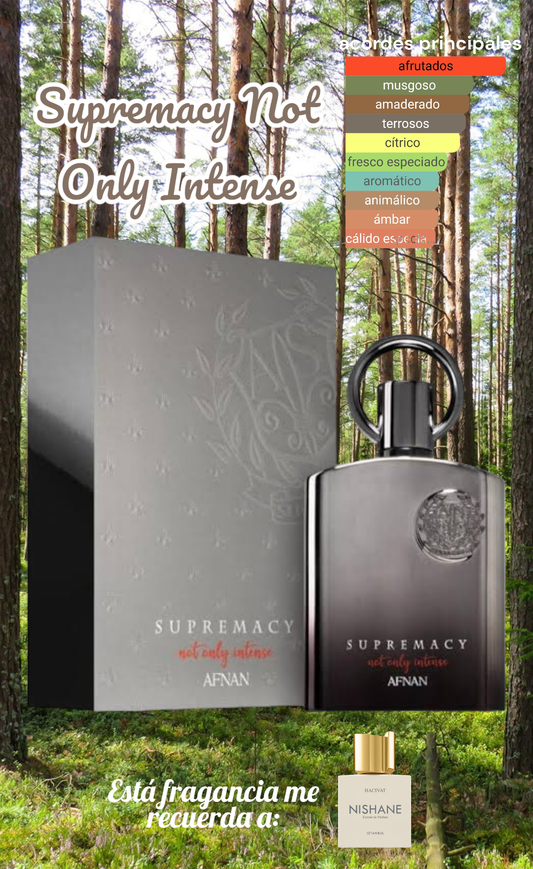Supremacy Not Only Intense 100ml by AFNAN