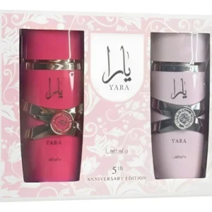 Set Lattafa Yara Rosa + Candy 5to Aniversario