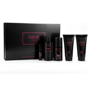 Bharara Rome ExtraDose Pour Homme 100ml+15ml+150ml Deo +150ml B/l+150ml S/g Hombre